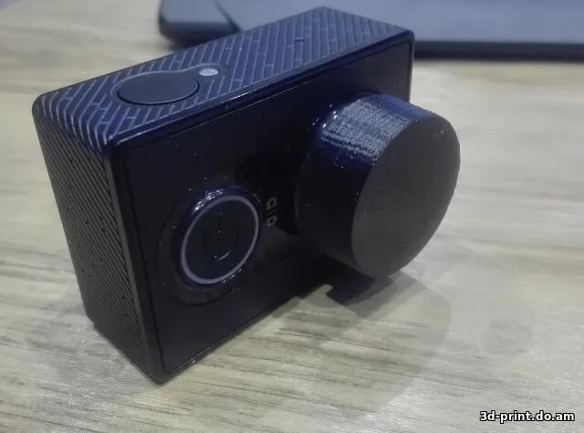3D-модель "Крышка на объектив экшн камеры xiaomi yi" 3D-модель "Крышка на объектив экшн камеры xiaomi yi"
