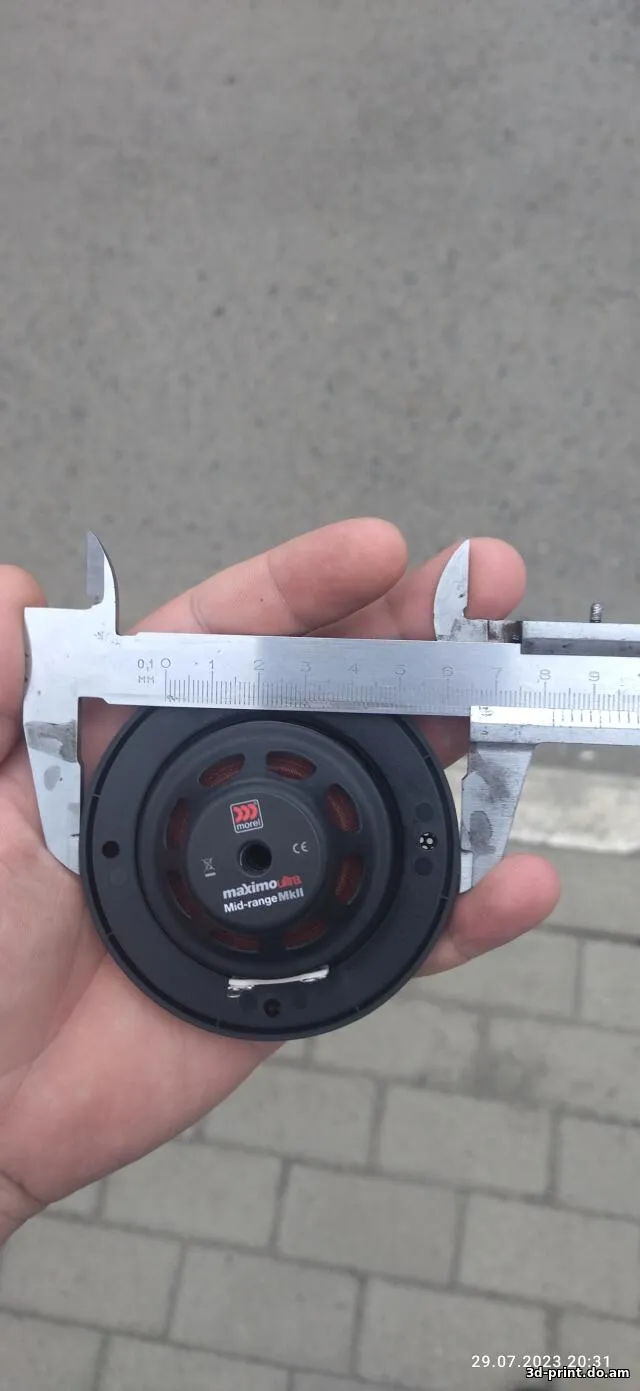 3D-модель "Сферический корпус динамика"