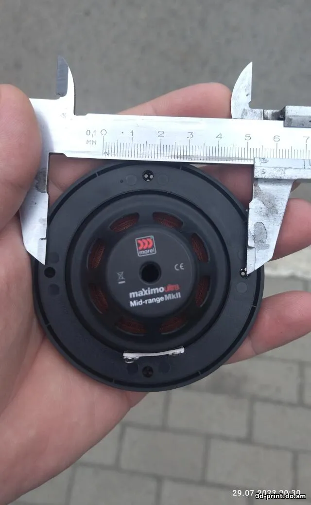 3D-модель "Сферический корпус динамика"