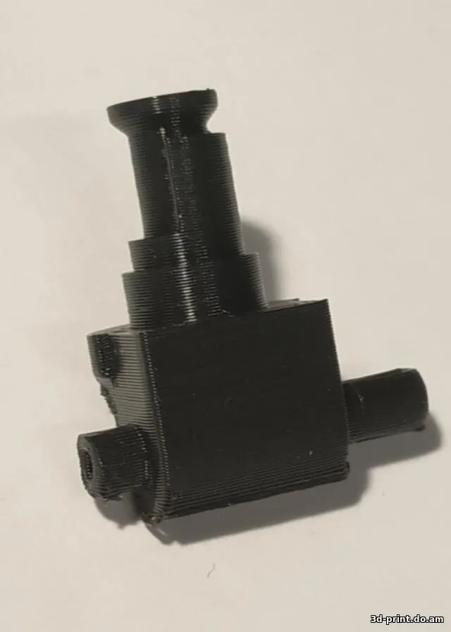 3D-модель "Левый и правый шарнир крепления чашек наушников Audio-Technica ATH-M40X"