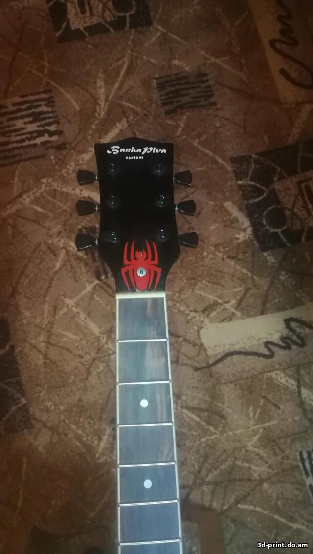 3D-модель "Гитара "Паук" Синглкат"