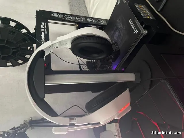 3D-модель "Подставка для наушников на угловом профиле"