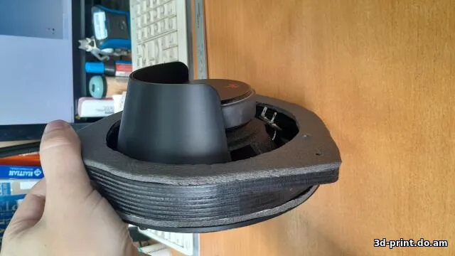 3D-модель "Козырёк от влаги для автомобильных динамиков 165"