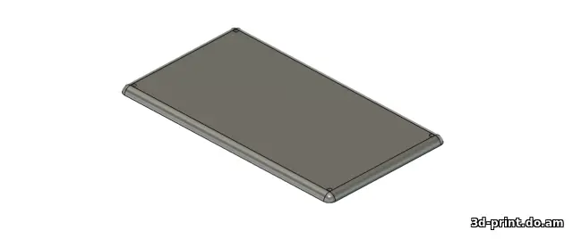 3D-модель "Корпус колонки + крышка"