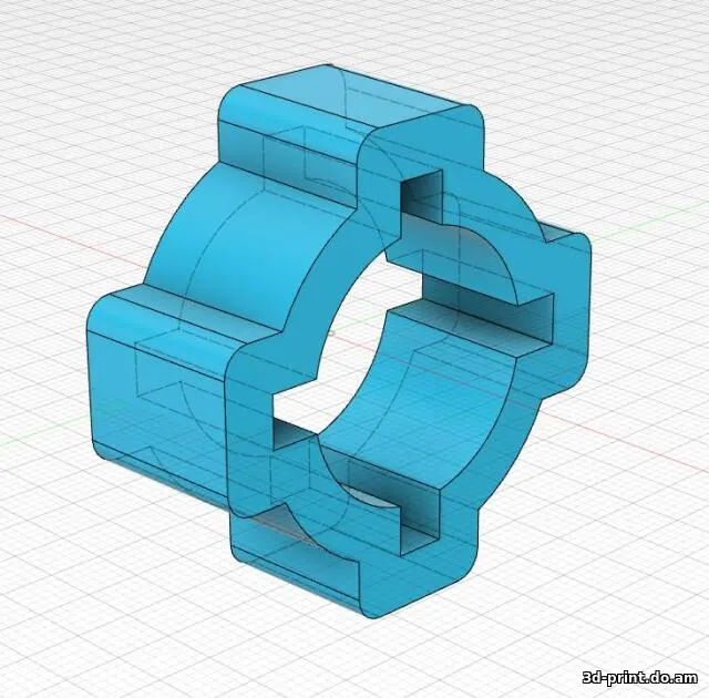 3D-модель "Shock Mount (Паук) для микрофона"