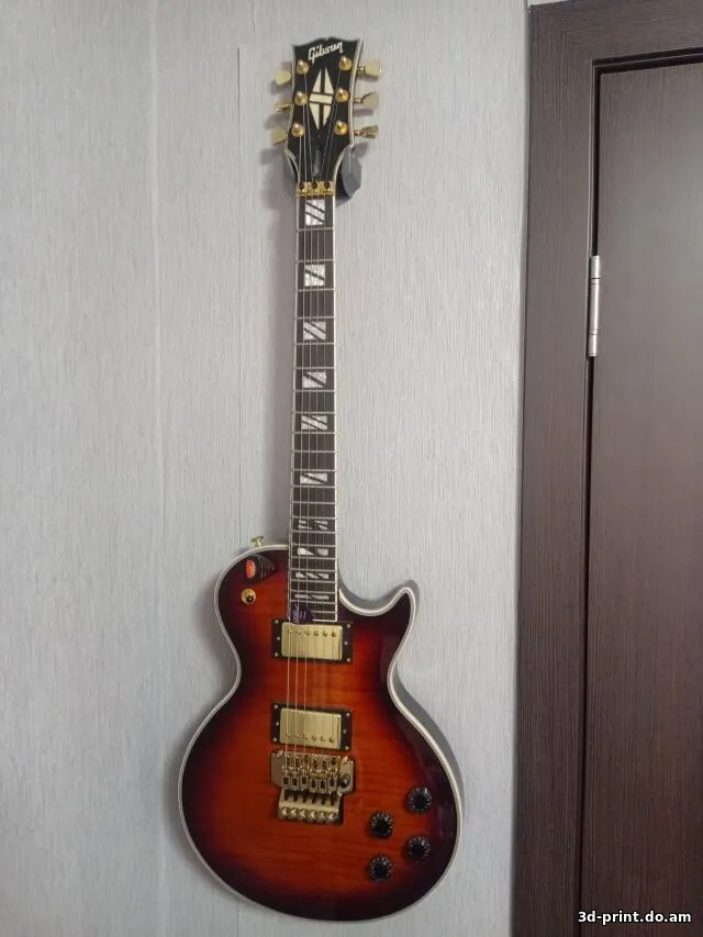 3D-модель "Настенный держатель электрогитары"