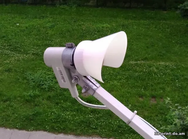 3D-модель "Козырек для спутникового конвертора GI-121"