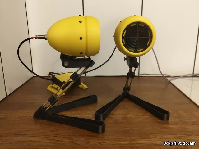 3D-модель "Стационарные Bluetooth-колонки. "ТУРБИНА""