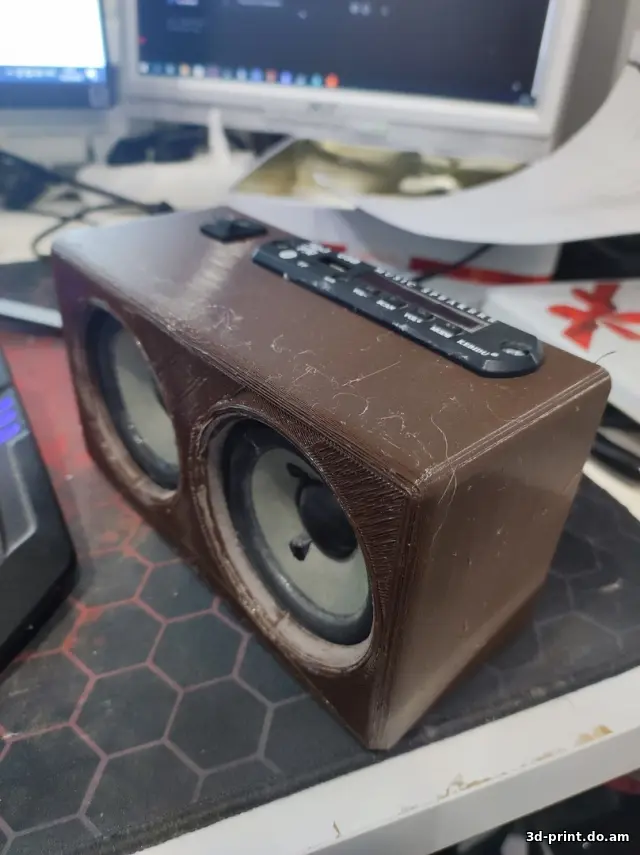 3D-модель "Корпус колонки + крышка"