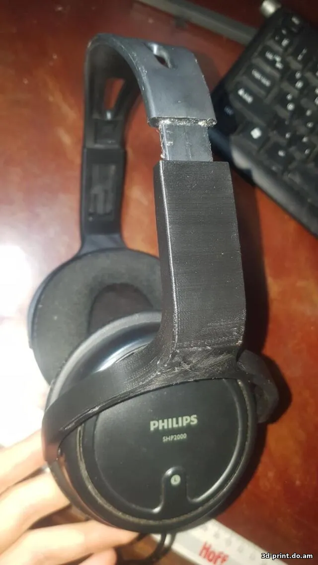 3D-модель "Дужка наушников Philips SHP2000"