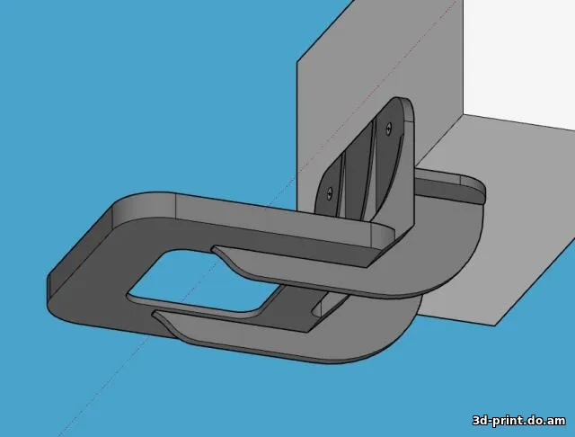 3D-модель "Кронштейн для Яндекс станции МИДИ"