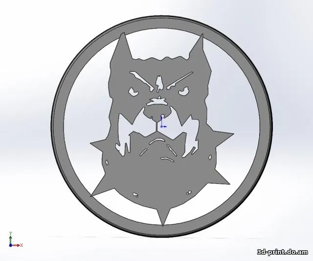 3D-модель "Гриль для 15 дюймовых динамиков"