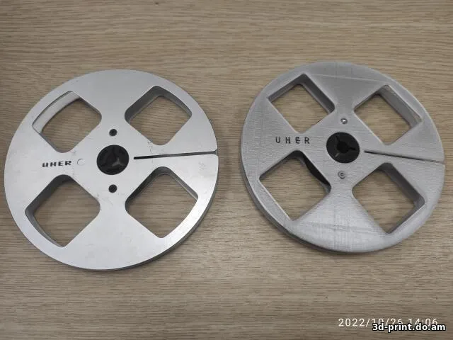 3D-модель "Диск для катушечного магнитофона Uher"