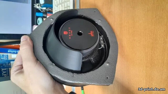 3D-модель "Козырёк от влаги для автомобильных динамиков 165"