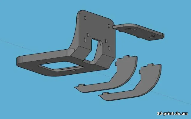 3D-модель "Кронштейн для Яндекс станции МИДИ"