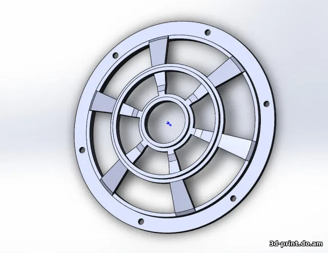 3D-модель "Решётка для динамика (Speaker grill)"