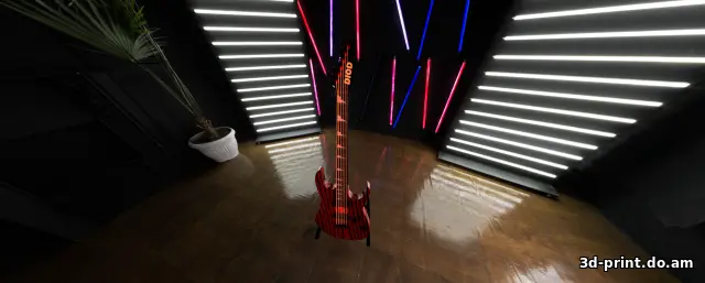 3D-модель "Модель Гитары Ibanez GIO"