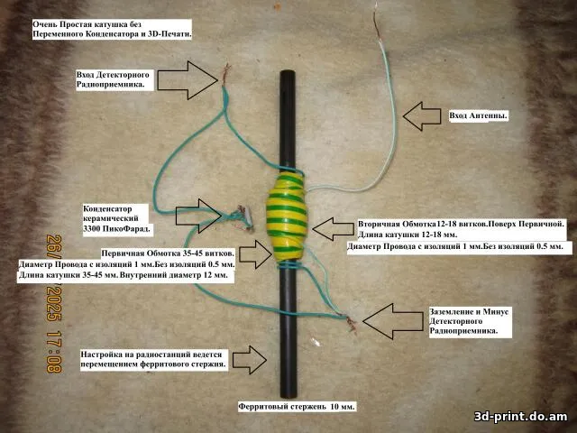 3D-модель "Вариометр (Ферровариометр)"