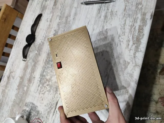 3D-модель "Корпус портативной колонки"