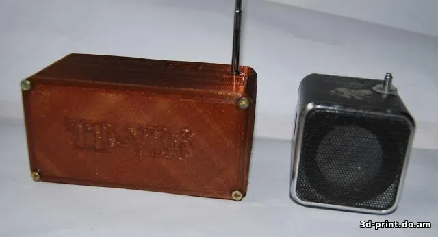 3D-модель "Корпус радио TD-V26"