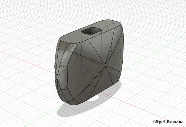 3D-модель "Колок для классической гитары"