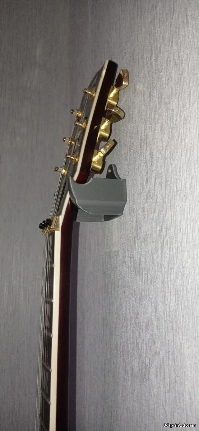 3D-модель "Настенный держатель электрогитары"