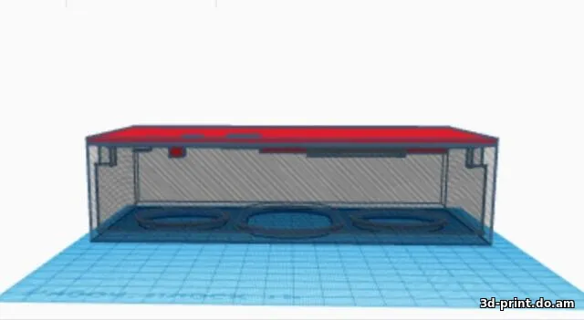 3D-модель "Корпус портативной колонки"