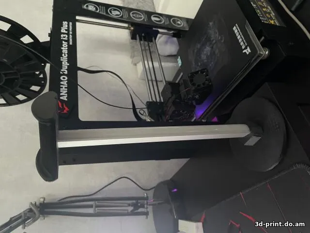 3D-модель "Подставка для наушников на угловом профиле"