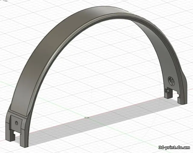 3D-модель "Дужка наушников [Kotion EACH B3506] [SVEN AP-B550MV]"