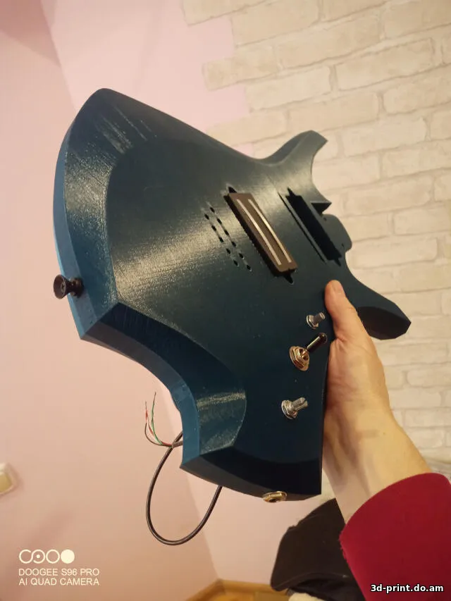 3D-модель "Реплика электрогитары Inspector Katana" 3D-модель "Реплика электрогитары Inspector Katana"