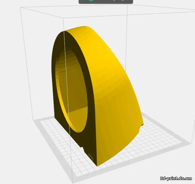3D-модель "Колонка для Ваз приора"