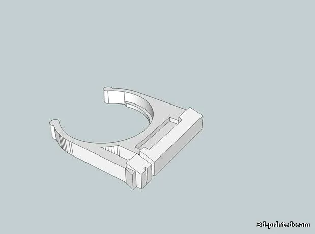 3D-модель "Держатель батарейки CR2025"