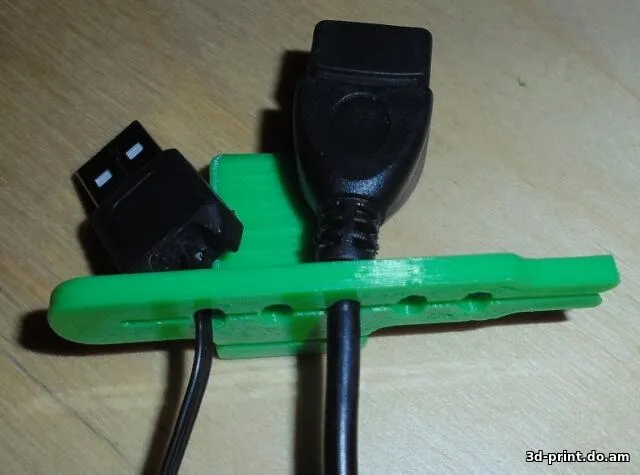 3D-модель "Органайзер под провода"