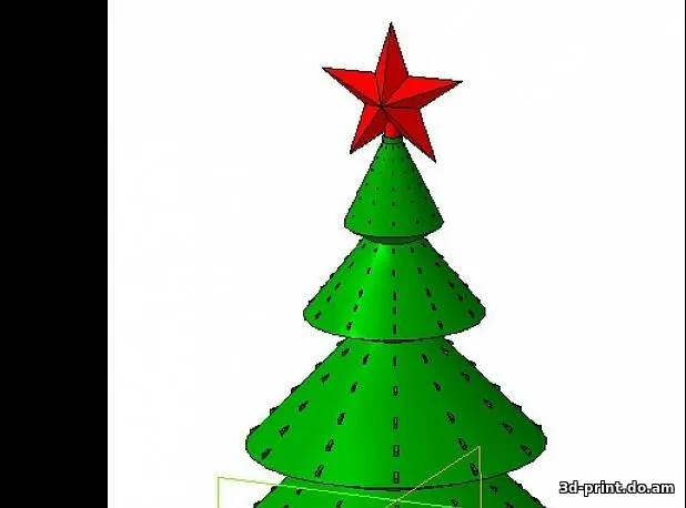 3D-модель "Новогодняя ёлочка"