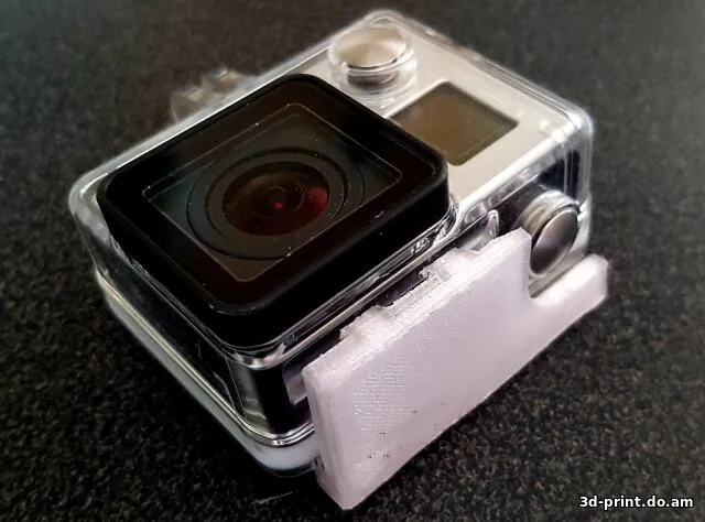 3D-модель "Защелка для кейса камеры GoPro Hero3"