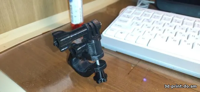 3D-модель "Крепление экшн-камеры на руль велосипеда"