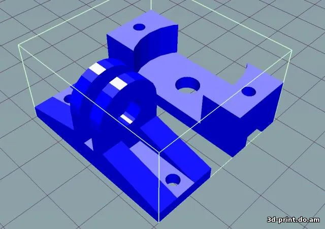 3D-модель "Крепление (база) для камеры" 3D-модель "Крепление (база) для камеры"