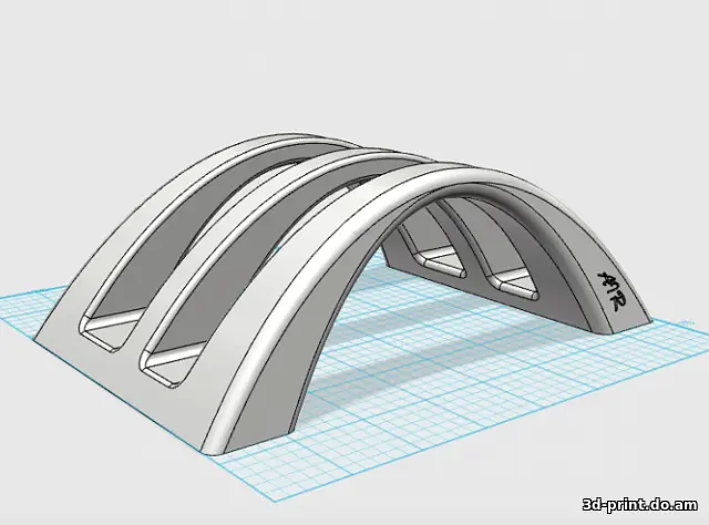 3D-модель "Подставка для 2х ноутбуков Macbook Air и Pro"