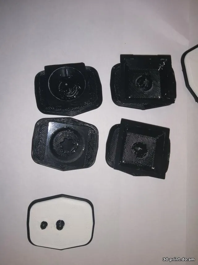 3D-модель "Быстросъемные крепления для камер 2 видов"