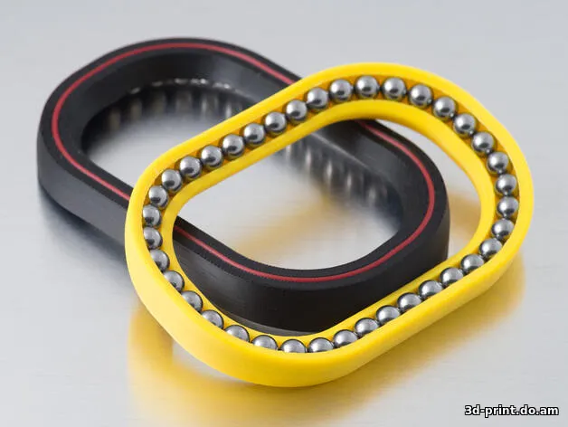 3D-модель "Подставка-подшипник для катушек"