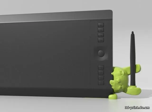 3D-модель "Держатель планшета WACOM Дикий кроль"