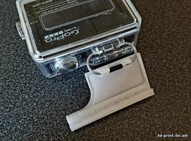 3D-модель "Защелка для кейса камеры GoPro Hero3"