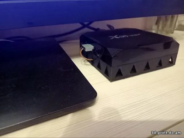 3D-модель "Охлаждающая подставка для приставки X96Max"