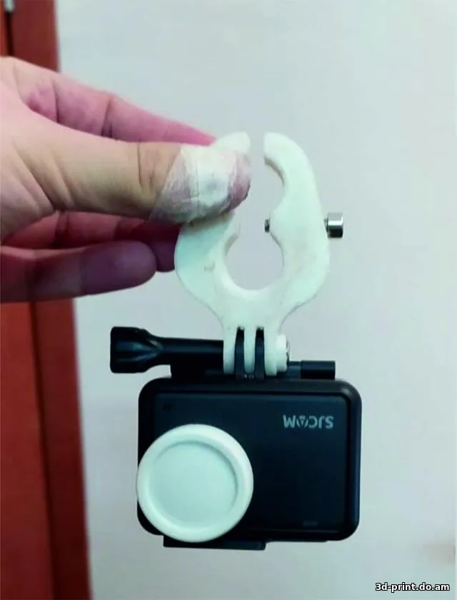 3D-модель "Кронштейн для екшн камеры на ружье"