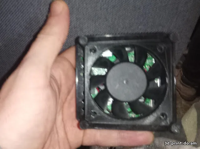 3D-модель "Охлаждение для TVBOX x96mini"