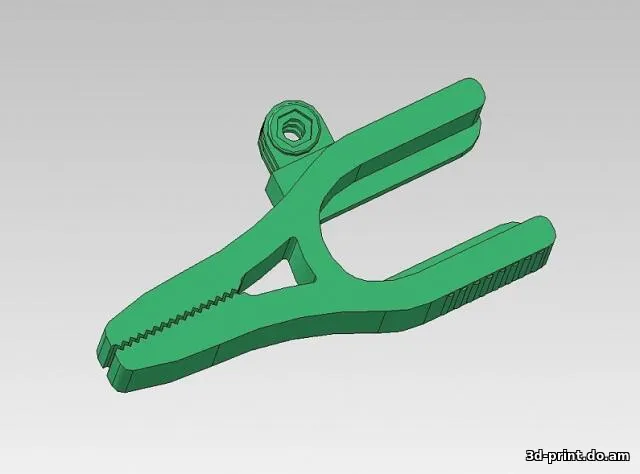 3D-модель "Крепление-прищепка для GoPro"