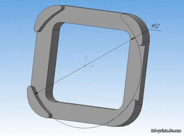 3D-модель "Адаптер светофильтров для GoPro"