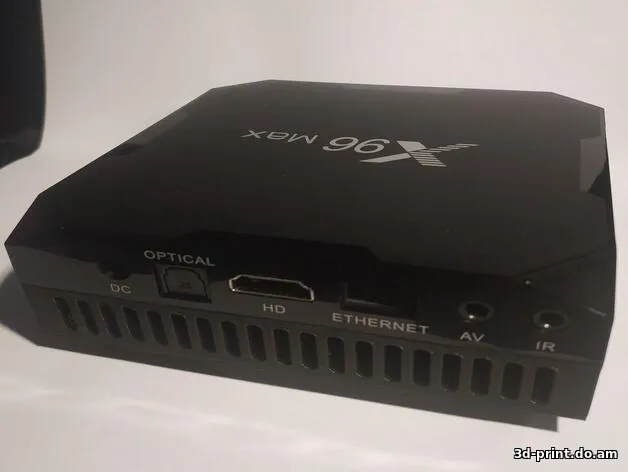 3D-модель "ТВ-приставка X96 Max апгрейд"
