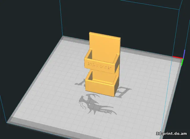 3D-модель "Держатель на стену для пульта от IPTV приставки"