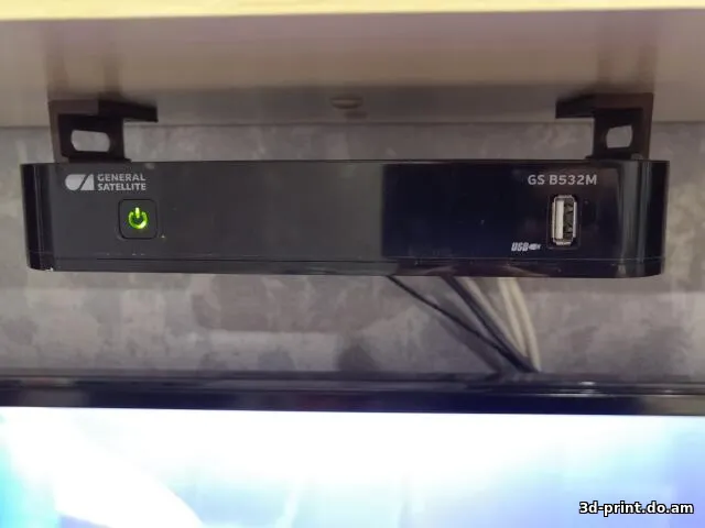 3D-модель "Подвесное крепление для спутникового ресивера Триколор GS B532M"